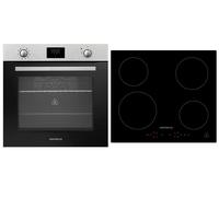 Forno Cucina Piano Cottura Set Induzione Aria Calda Incasso Timer 72 L Respekta [EEK: A]