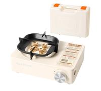 Forno da campeggio portatile - Bruciatore da campeggio con borsa per il trasporto | Fornello esterno portatile | 6000 W accensione automatica ad alte prestazioni all'aperto pentole da cucina per