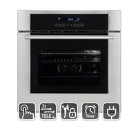 Forno da incasso 60cm 70L Griglia Aria calda Cassetti telescopici [EEK: A]