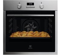 Electrolux Forno Elettrico da Incasso Ventilato Multifunzione con Grill e Funzione Pizza 72 Litri 60 cm colore Acciaio Inox - KOIGH04X Serie 300