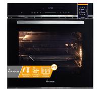 Forno da incasso 60 cm | elettrico | 72L | 2,9kW | Catalisi | Funzione pizza | Griglia | Circolazione dell'aria | Aria calda | Timer automatico | EB8017ED