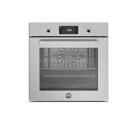 Forno da Incasso Elettrico Pirolitico, F.LLI BERTAZZONI PROFESSIONAL F6011PROPLX, 76L, 11 Funzioni, Touch + Manopole, Display LCD, Classe A++, Grill Ventilato, Sonda, Autopulente, Inox, cm. 60x60,