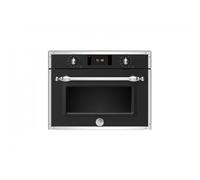 Forno da Incasso Vapore Combinato Bertazzoni Compatto Altezza 45 cm Serie Heritage Nero Opaco F457HERVTNE #CONSEGNA IN 3 SETTIMANE##CONSEGNA IN 3 SETTIMANE#
