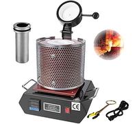 Forno di fusione, 1 kg, 2 kg, 3 kg, chilogrammo, forno di fusione digitale per oro, 110 V/220 V, fusione, raffinazione, analisi dei metalli, fusione di argento, rame, stagno, alluminio, 2102