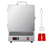 Forno di fusione elettrico da 1500 W, temperatura massima 2192 ℉, acciaio inossidabile, argilla metallica, tempra del metallo fai da te, smaltatura su ceramica