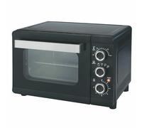 Forno elettrico 32L, vetro temperato, con luce, 1380W, nero Kooper
