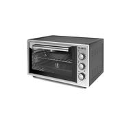 Forno Elettrico 35 Lt LAREL 1400 Watt Ventilato Grill Luce Timer In Dotazione 2 Teglie + 1 Griglia