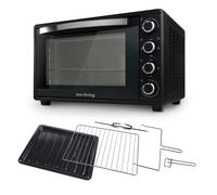 Fornetto Elettrico INN-792 con Capaccit 45 Litri Cottura Statico /Ventilato Potenza 2000 W Colore Nero