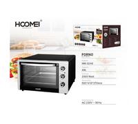 FORNO ELETTRICO 48 LITRI 2000 WATT FORNETTO CON LUCE TIMER E TERMOSTATO CUCINA