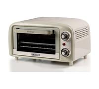 Ariete Ariete 3919 Forno Elettrico Vintage, 800W, Capacità 10L, Doppio vetro, Retrò, Beige