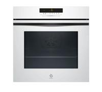 Balay - Forno multifunzione con funzione friggitrice ad aria, 60 cm, pirolisi e Aqualisis, 40 ricette, touch, Raíles Flex, vetro bianco, 3HB5879B7