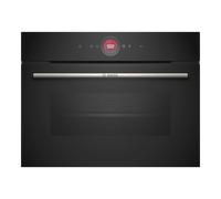 Bosch Serie 8 CBG7341B1 forno 47 L Nero, Acciaio inox