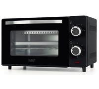 Forno elettrico compatto da 9 litri con controllo della temperatura, timer e riscaldatori in acciaio inossidabile, modello AD6032