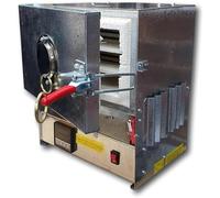 Forno elettrico da tavolo compatto con controllo P.I.D facile da usare con 2 ripiani e finestra al quarzo (1000°C/1832°F)