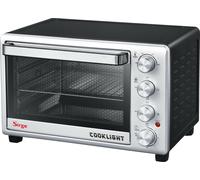 Forno Elettrico Fornetto LUCE INTERNA 28L 1600W Ventilato Girarrosto GRILL Sirge