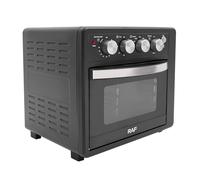 Forno elettrico, forno ad aria calda, forno multifunzionale, capacità 25 l, 1700 W, 220 V, con teglia per pizza, cestello per friggere aria e griglia metallica, ideale per grigliare, cuocere e tostare