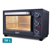 Forno elettrico Grunkel HR-28COOK 28L Nero Acciaio con convezione e timer