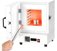 Forno elettrico per cottura a 1150°C, forno a muffola elettrico, forno a resistenza da 2000 W, forno per fusione di metalli, per odontoiatria, lavorazione della ceramica e trattamento di gioielli