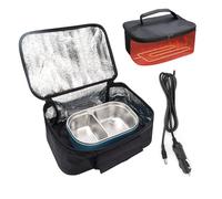 Forno Elettrico Portatile a Microonde 12V Per Mini Auto, Riscaldamento Rapido, Scaldavivande Per Auto, Spegnimento Automatico di Sicurezza, Lunch Box Riscaldato Elettrico, Per Autisti di Camion, Viagg