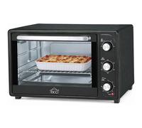 DCG Forno Elettrico Ventilato Fornetto Capacit 45 Litri Potenza 2000 Watt Timer colore Nero - MB9845 N