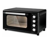 Forno Elettrico Ventilato 45L 2000W DCG Nero Vassoio Griglia Maniglia
