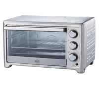 Forno Elettrico Ventilato con Timer e Luce in Acciaio 1500 Watt