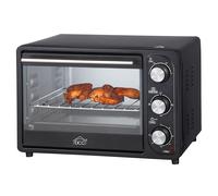 Forno Elettrico Ventilato con Timer Nero 1280 Watt Capacità 20 Litri