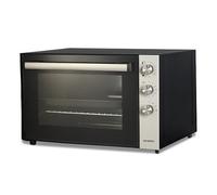 Forno Elettrico XXL Capacità 70 Litri 2500 W Fornetto Con Tre Manopole Colore Nero Inox