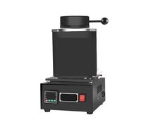 Forno for e 'oro, crogiolo di grafite da 1500 W for strumento di e di gioielli for e di alluminio rame arnto oro per metallo/gioielli/legno/giada(2kg black)