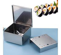 Forno for essiccare le alghe, acciaio inossidabile, argento, rettangolare, 25 W, 24 * 24 * 14 cm, 2 kg, 1 vassoio, non lavabile in lavastoviglie