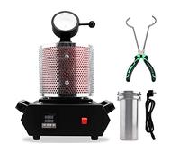 Forno for la fusione dell'oro da 3 kg - for dei metalli portatile Crogiolo for di oro, argento e alluminio, grafite, quarzo,Serie Termica(Red 3kg)