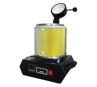 Forno For La Fusione Del'oro Con Schermo, For, Macchina For, Piccolo Crogiolo In Grafite Ad Alta Temperatura A Forma Di U For Riscaldamento Dei Metalli Sicuro Ed Efficiente(Yellow 1kg with a screen)