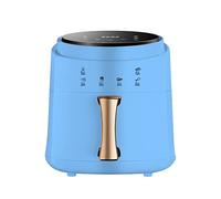 Forno friggitrice ad aria, 8 l, senza olio, con circolazione rapida dell'aria, timer da 60 minuti, temperatura regolabile, cestello antiaderente, guida alle ricette, controllo intelligente