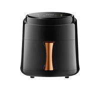 Forno friggitrice ad aria, 8 l, senza olio, con circolazione rapida dell'aria, timer da 60 minuti, temperatura regolabile, cestello antiaderente, guida alle ricette, controllo intelligente