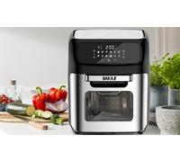 Forno Friggitrice Ad Aria Bakaji: Argento