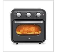 FORNO FRIGGITRICE ARIA CALDA JOYTECK VINTAGE 16 LT 1400 W TERMOSTATO 230° GRIGIO