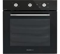 Glem Gas Forno da incasso GFXV21BK-S2 - 63 L 60 cm, elettrico e a gas, grill, Nero, Classe A