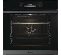 Hisense BSA65226AB, Forno Multifunzione Termoventilato con aggiunta Vapore, Cavità XXL 77L, Pulizia Acqua Clean, 13 funzioni di cottura (tra cui pizza 300 °C e Cottura AirFry)