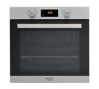 Hotpoint FA3840HIXHA Elettrico 66L 2900W A+ Nero, Acciaio inossidabile forno