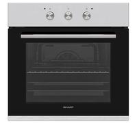FORNO INCASSO INOX 69 LT ELETTRICO MULTIFUNZIONE 8 FUNZ. SHARP K-60M22INL