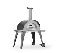 Forno inox a gas Domo grigio su ruote FXDOMO-GGRI di Alfa Refrattari