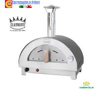 Forno per pizza a gas CLEMENTI Bruciatore Inox 7 KW Da esterno 71 x 52 x h 82 cm