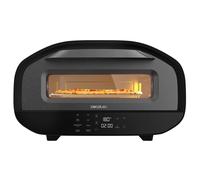 Cecotec Forno Elettrico per Pizza con Finestra Pizza&Co Tifosi. 1700W, Capacità 12 Litri, Controllo Digitale, Acciaio Rivestito, 8 Funzioni, Timer, Temperatura 80°C - 430°C, Luce Interna