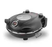 Forno per pizza elettrico, forno per pizza fino a 420 °C, riscaldamento alto/basso per pizza fatta in casa o surgelata, torta focolaio, Quiche o involucri 12 IN, 1800 Watt, cucinato una pizza gustosa