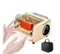 Forno Per Riscaldare Tende Da Campagna, Stufa A Gas Da 1200 W Per Negozi, Inclusa Borsa Di Stoccaggio, Affidabilità In Condizioni Fredde, Per Trekking, Attività All'Aperto,