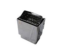 Forno per sauna 4,5 kW in acciaio inox.