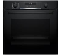 Bosch - Forno Multifunzione Pirolitico, Serie 6, 60 cm. Larghezza Home Connect, AirFry, Nero, HBG578EB7