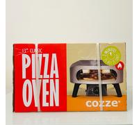 Forno Pizza a Gas 13” Cozze CLASSIC 30mbar Acciaio Inox Pietr Termometro NUOVO