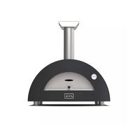 FORNO PIZZA A LEGNA ALFA "MODERNO" NERO 2 PIZZE