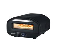 Forno Pizza Elettrico BLUNORD 1700W 430°C - Pietra Refrattaria e Pala Incluse - 7 Programmi Touch - Triplo Vetro - Forno Professionale per Pizza Napoletana e Pane - Design Italiano